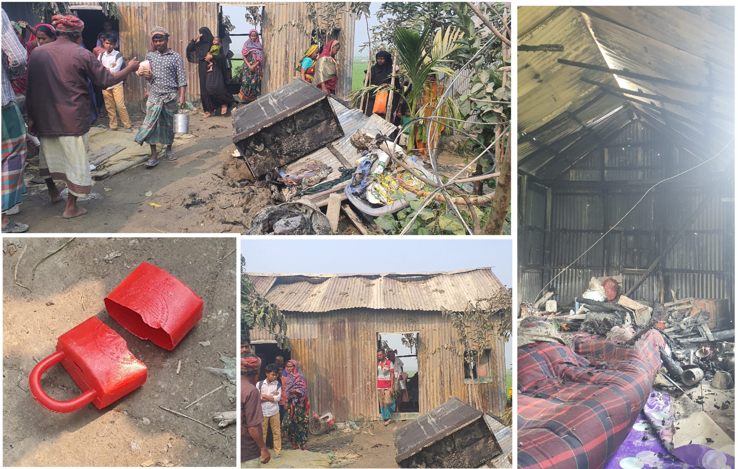 নিকলীতে কৃষকের ঘর পুড়ে ছাড়খার! পরিবারের ভাষ্য পরিকল্পিত আগুন